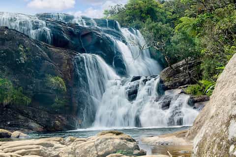 Baker's Falls- Horton Plains National Park, -Belihul Oya.